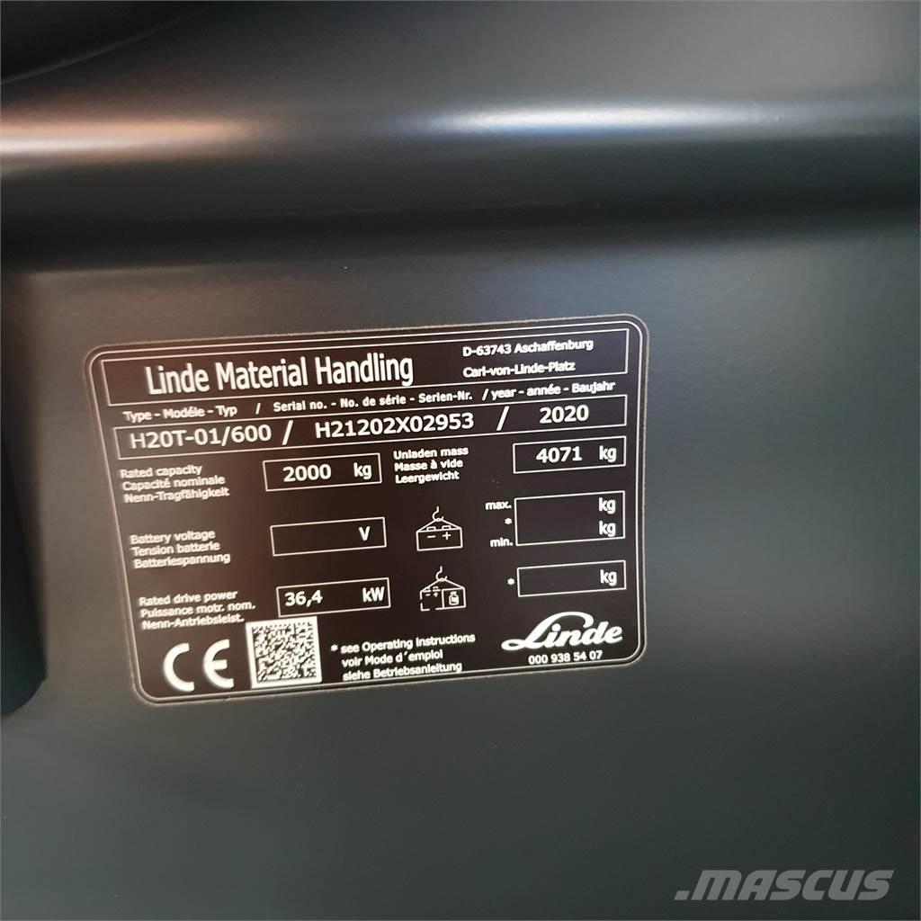 Linde H20T/600 Stivuitor GPL