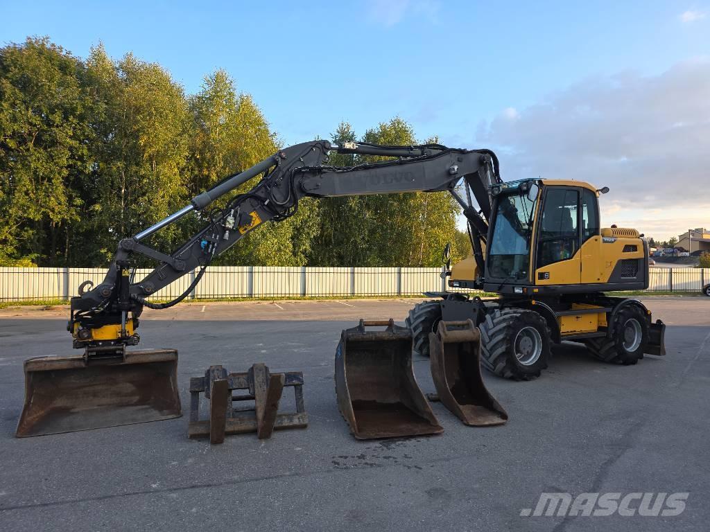 Volvo EW 160 D Excavatoare cu roti