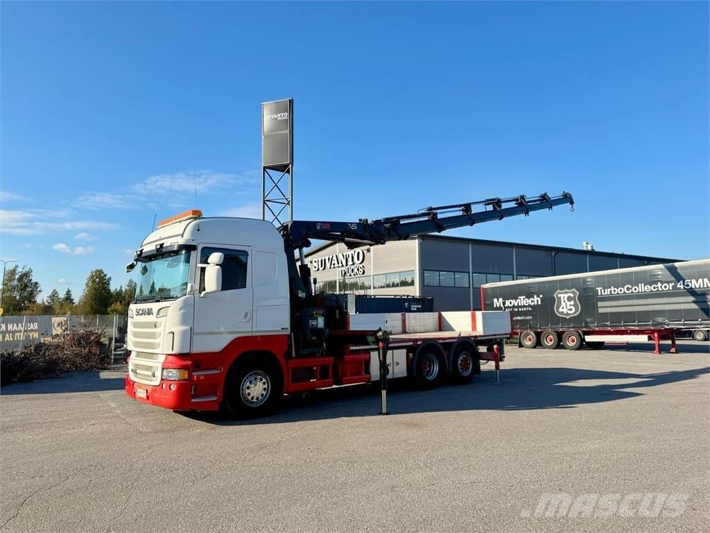 Scania R 500 Camioane cu macara