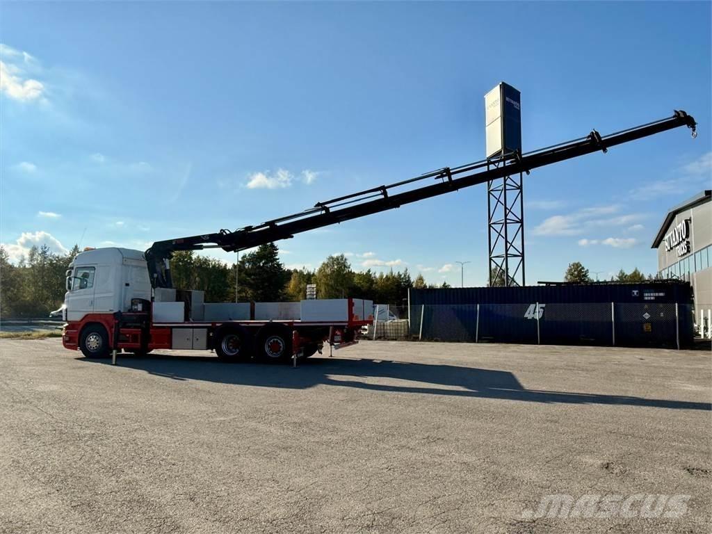 Scania R 500 Camioane cu macara