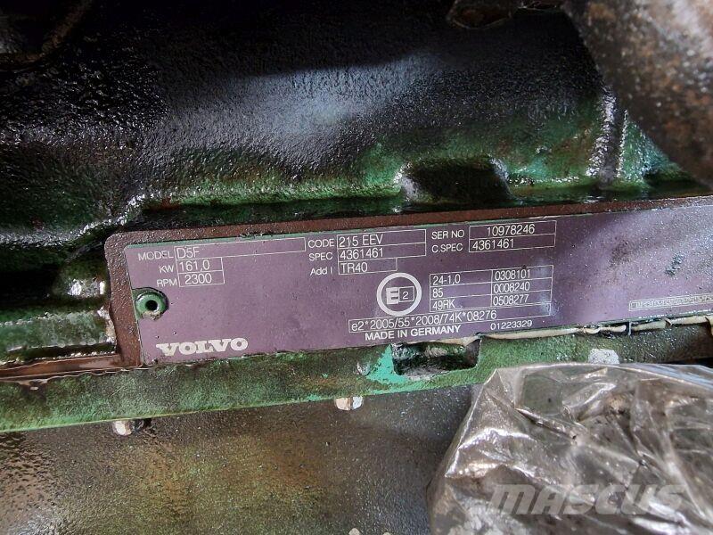 Volvo D5F 215EEV Motoare