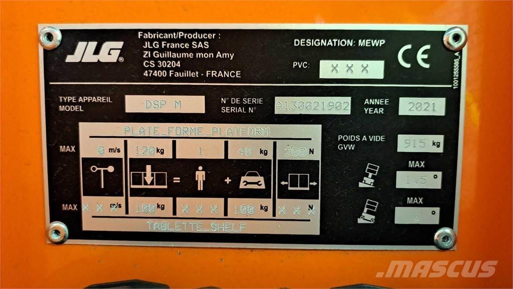 JLG DSP-M (NEW 2021) Alte ascensoare si platforme