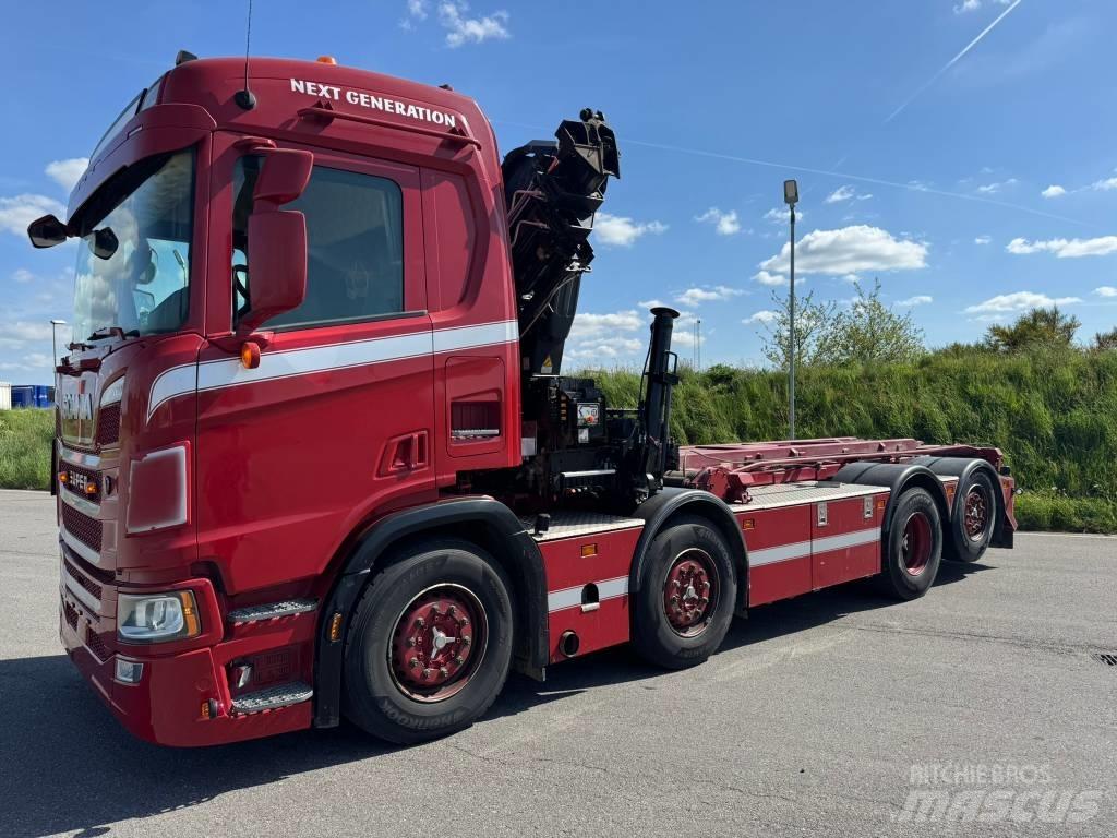 Scania R 500 CB Camioane cu macara