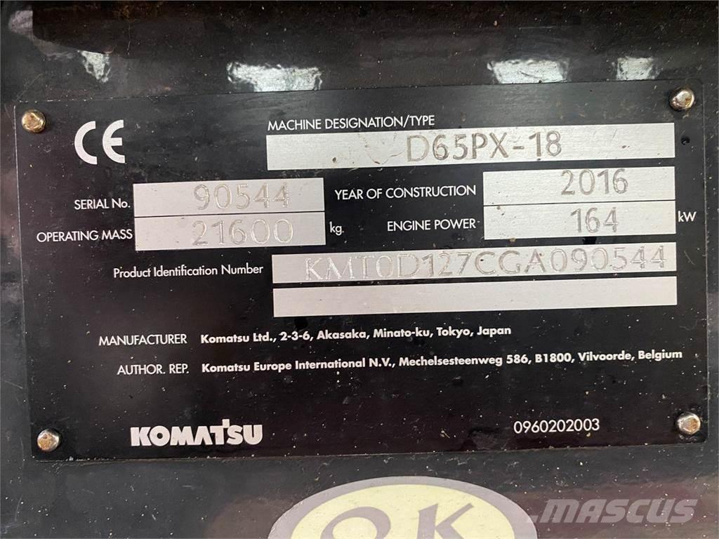 Komatsu D65PX-18 Buldozere pe senile