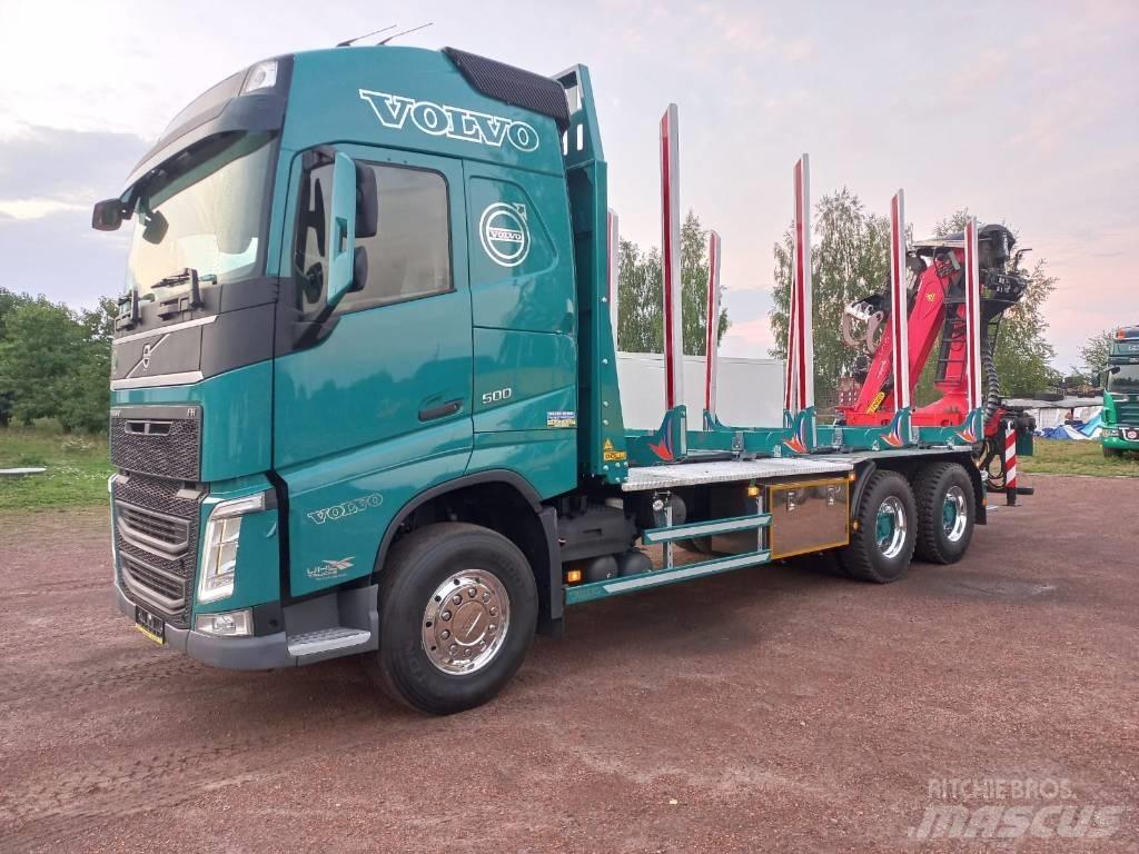 Volvo FH500 Camion pentru lemne