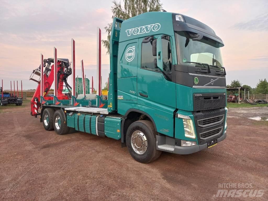 Volvo FH500 Camion pentru lemne