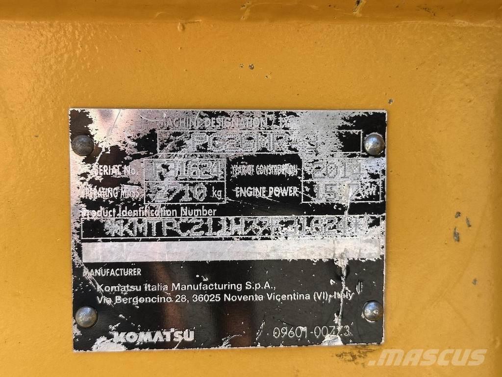 Komatsu PC26MR-3 Mini excavatoare < 7t