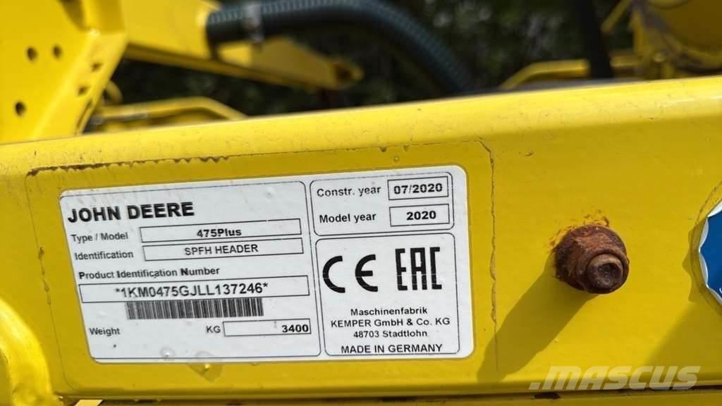 John Deere 8500 0 Combine forestiere
