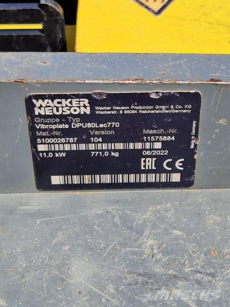 Wacker Neuson DPU 80 Vibratoare