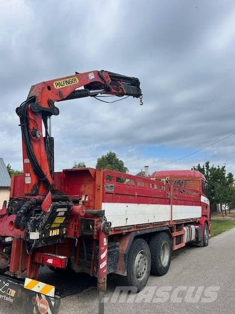 Scania R 114 Camioane cu macara
