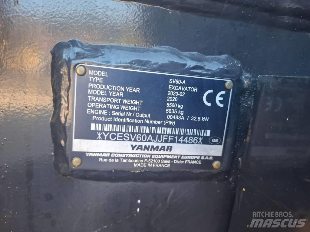 Yanmar SV 60 A Excavatoare 7t - 12t