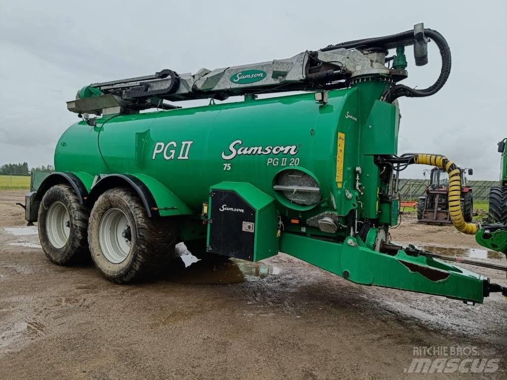 Samson PG II 20 Ore de transport în forma lichida