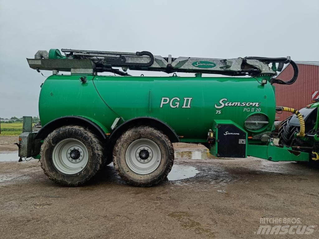Samson PG II 20 Ore de transport în forma lichida