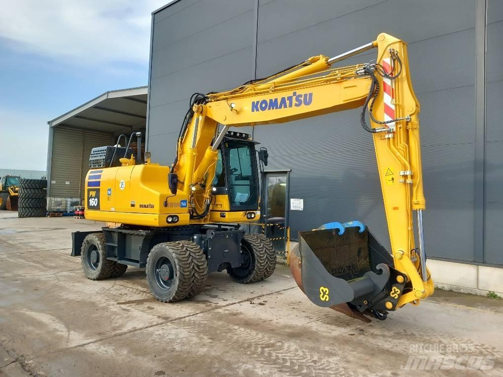 Komatsu PW160-11E0 Excavatoare cu roti