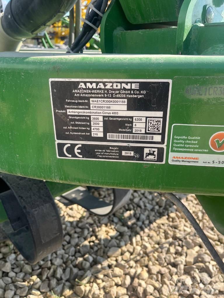Amazone Cirrus 4003 Perforatoare
