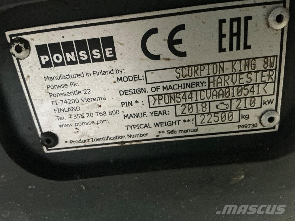 Ponsse Scorpion King Utilaje forestiere - Altele