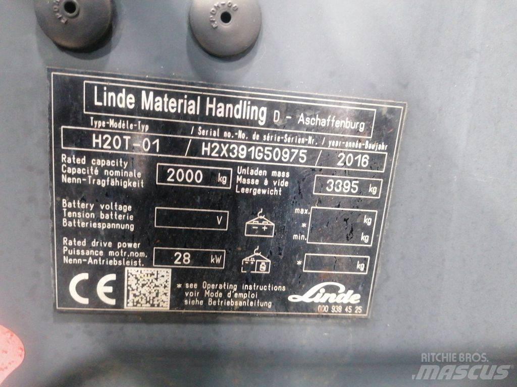 Linde H20T-01 Stivuitor GPL