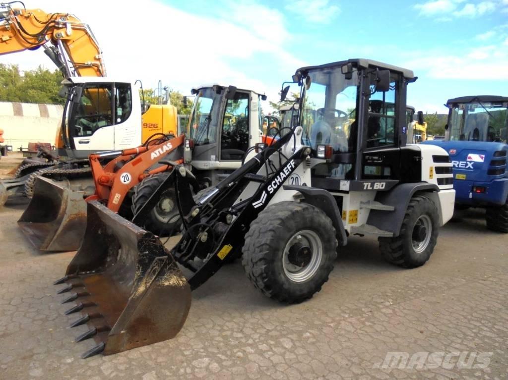 Schaeff TL 80 Incarcator pe pneuri