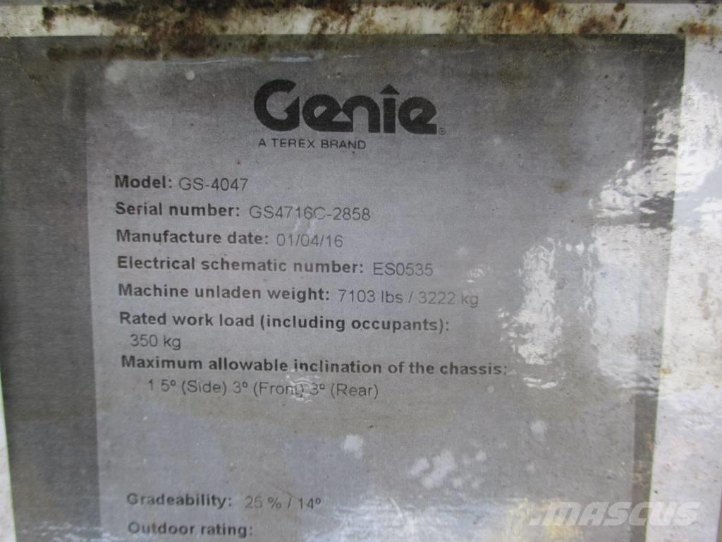 Genie GS 4047 Platforme foarfeca