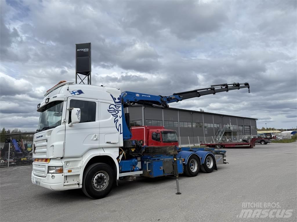 Scania R420 6X2 Camioane cu macara