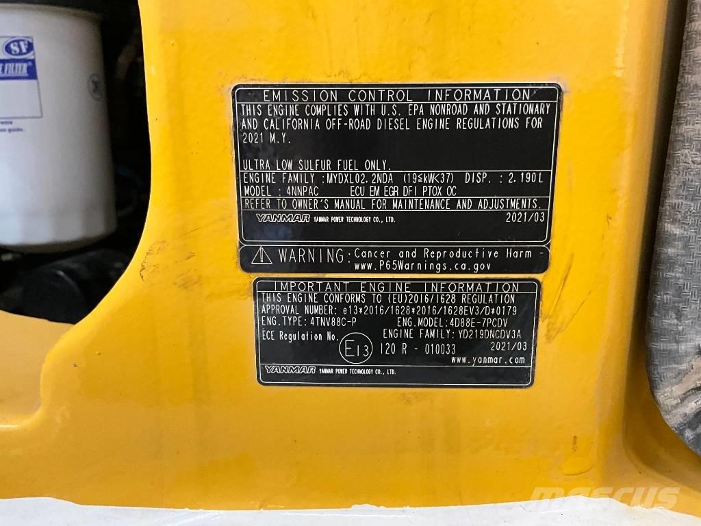 Komatsu PC 55 MR-5 Mini excavatoare < 7t
