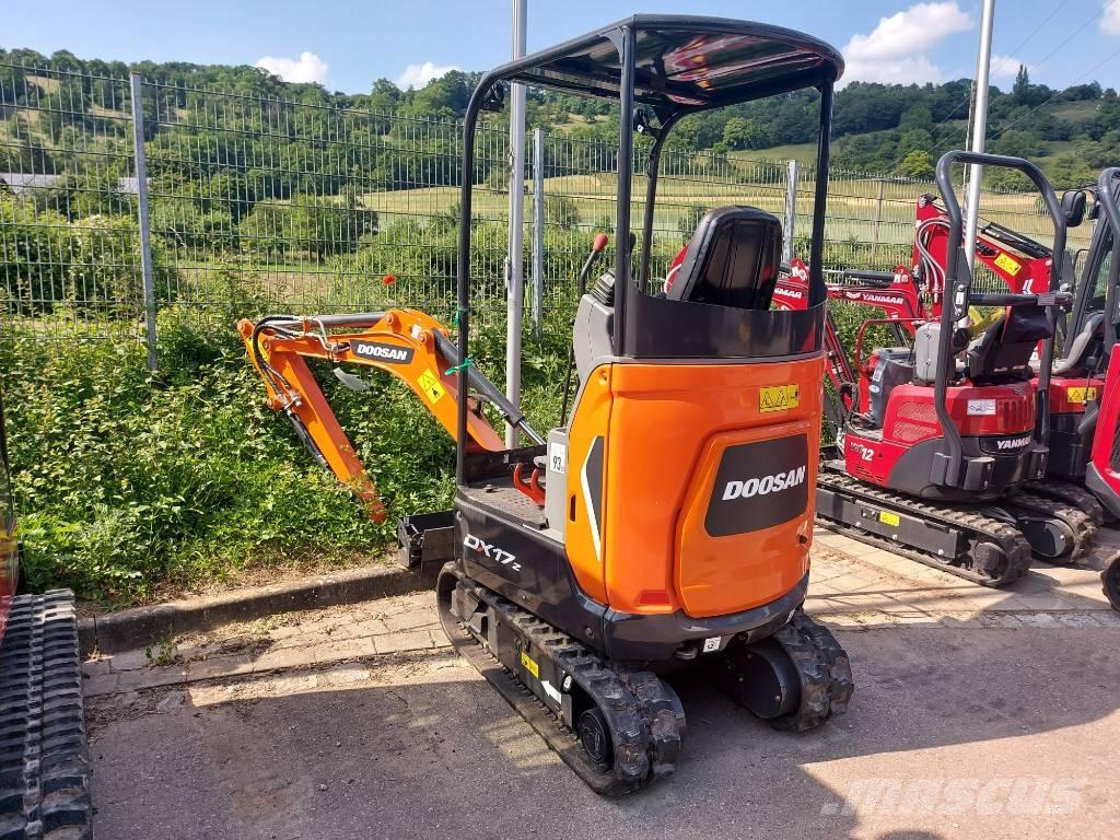 Doosan DX 17 Mini excavatoare < 7t