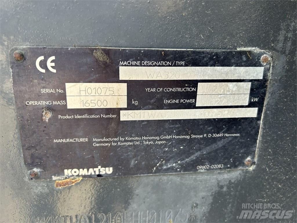 Komatsu WA320-7 Incarcator pe pneuri