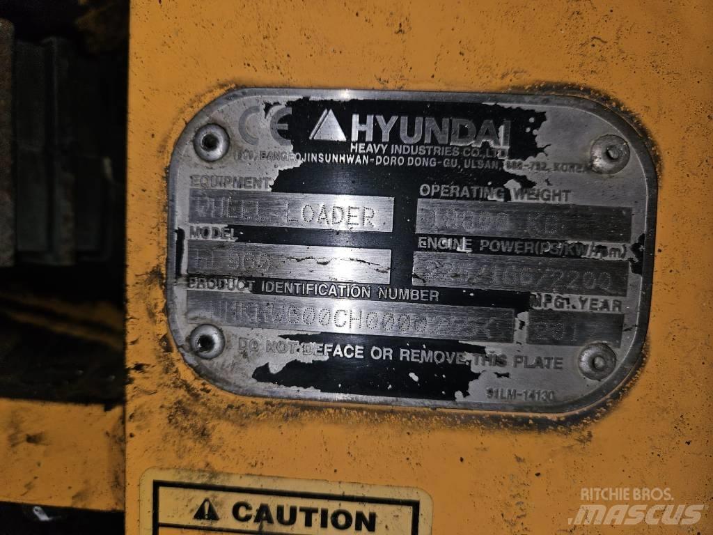 Hyundai HL 960 Incarcator pe pneuri