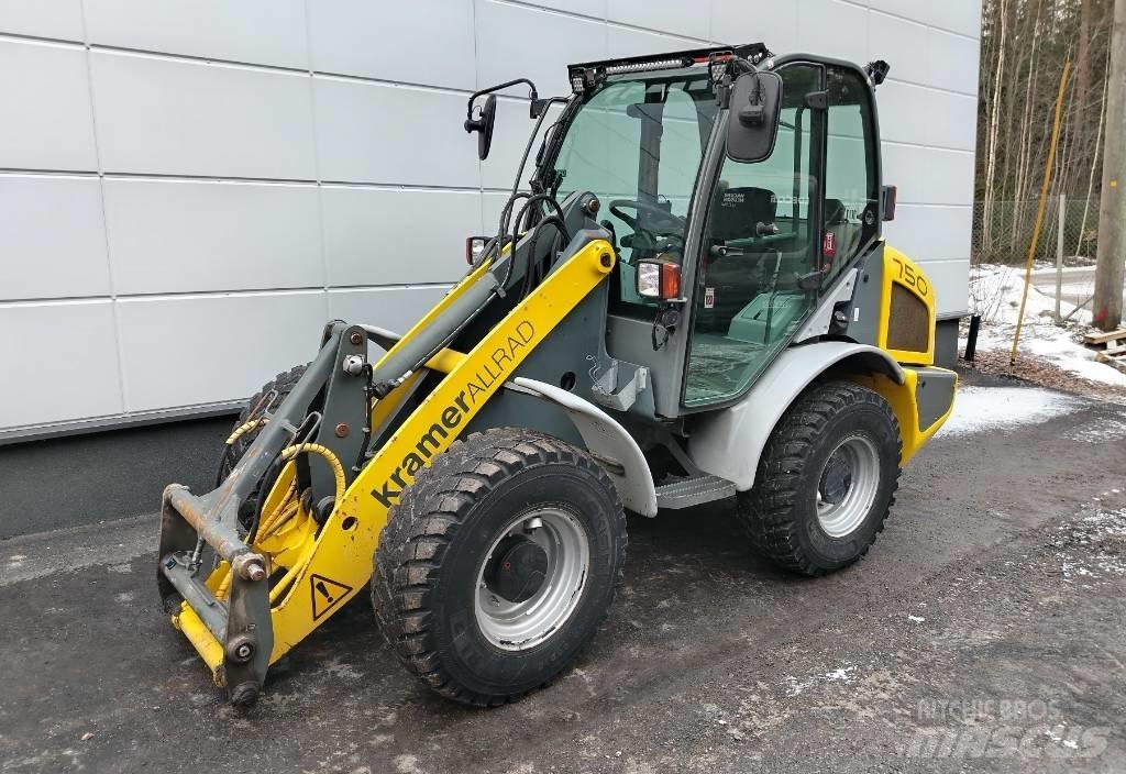 Kramer 750 Incarcator pe pneuri