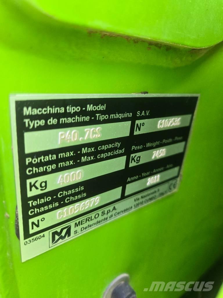 Merlo P 40.7 CS Stivuitoare telescopice