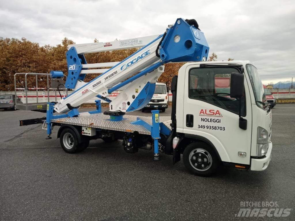 Socage 20d Platforme aeriene montate pe camion
