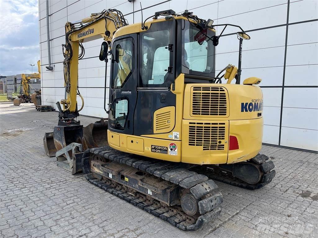 Komatsu PC88MR-10 Excavatoare cu roti