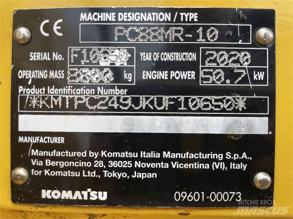 Komatsu PC88MR-10 Excavatoare cu roti