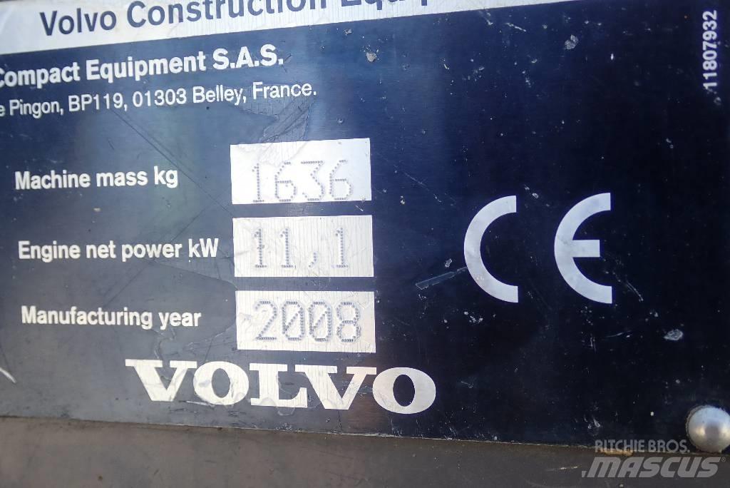 Volvo EC 15 B Mini excavatoare < 7t