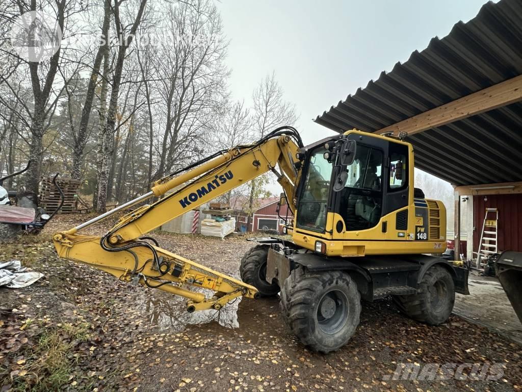 Komatsu PW 148-8 Excavatoare cu roti