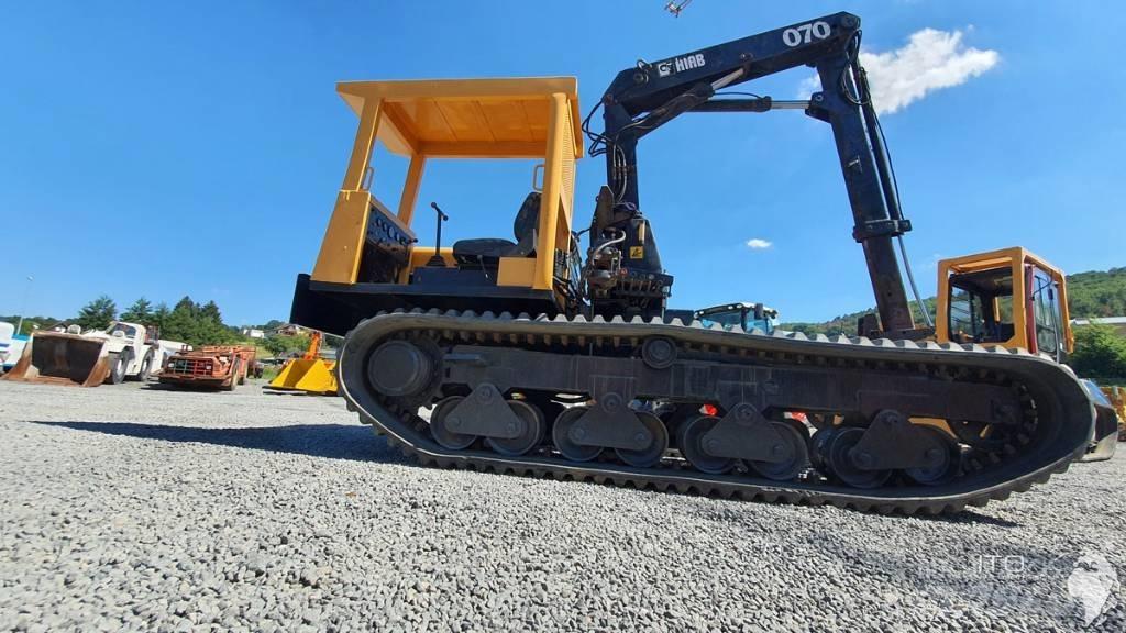 Morooka Hiab Kran Autobasculante cu senile