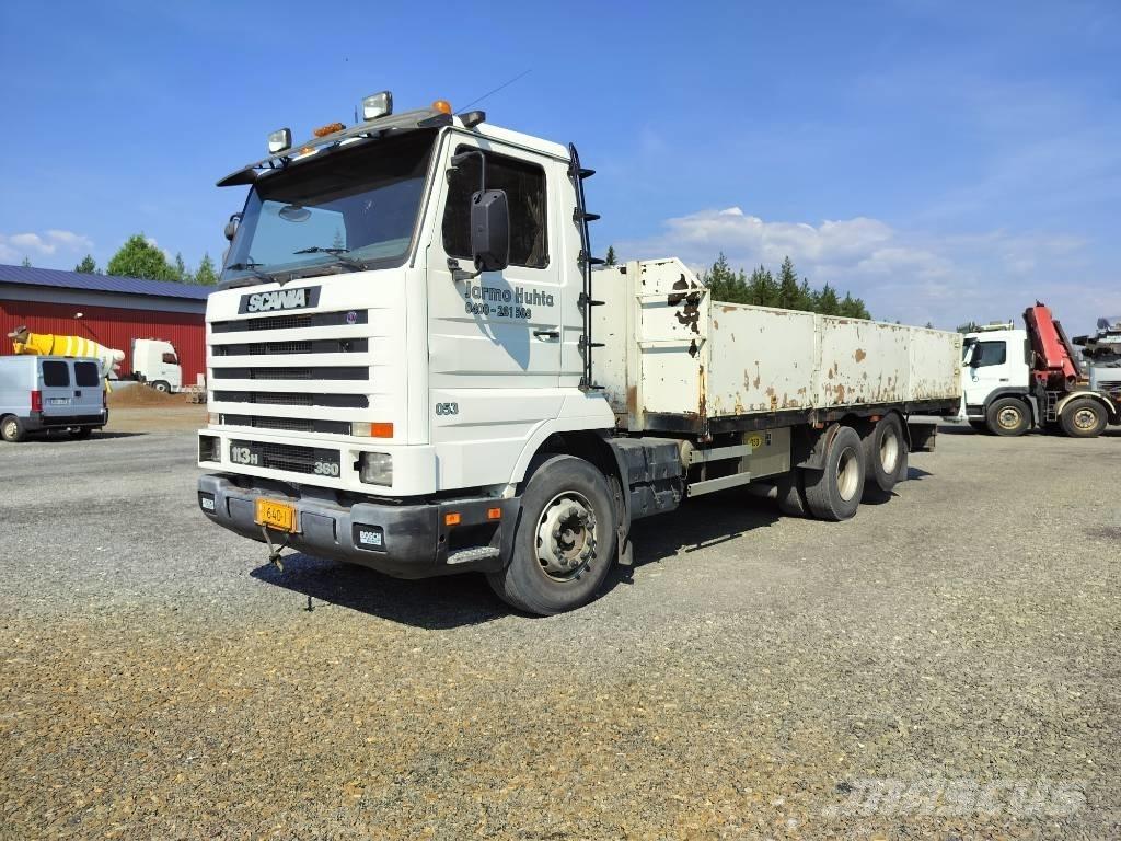 Scania 113 H 360 Camioane platforma/prelata
