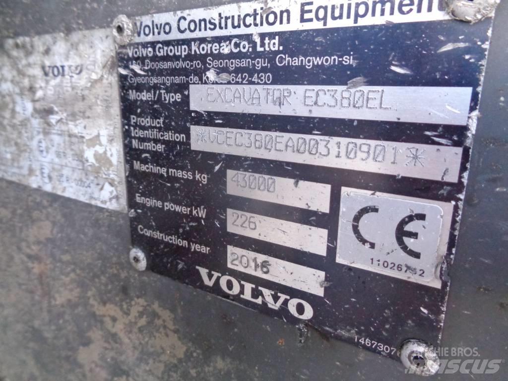 Volvo EC 380 EL Excavatoare pe șenile
