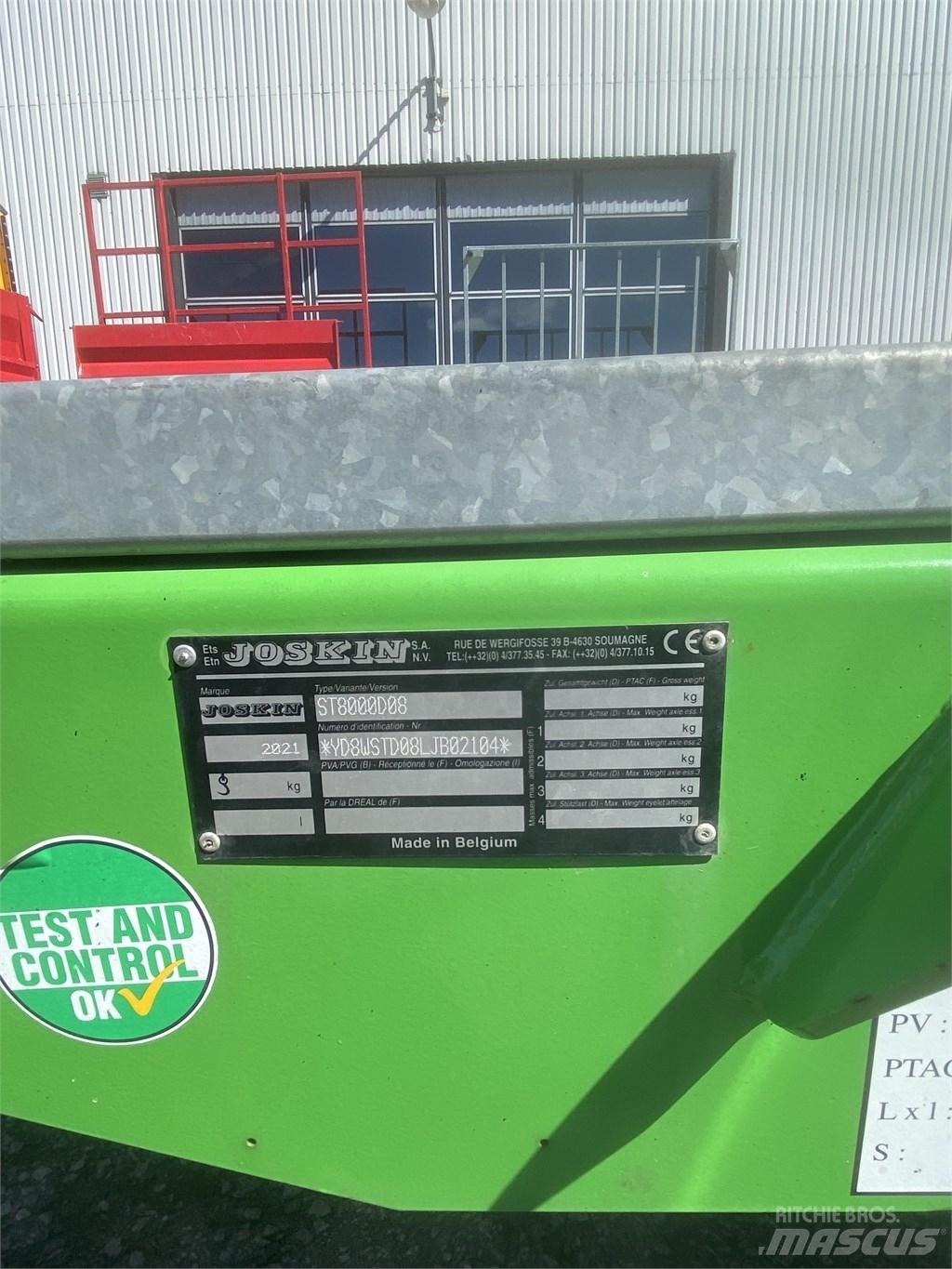 Joskin S80D11 Remorci de ambalat