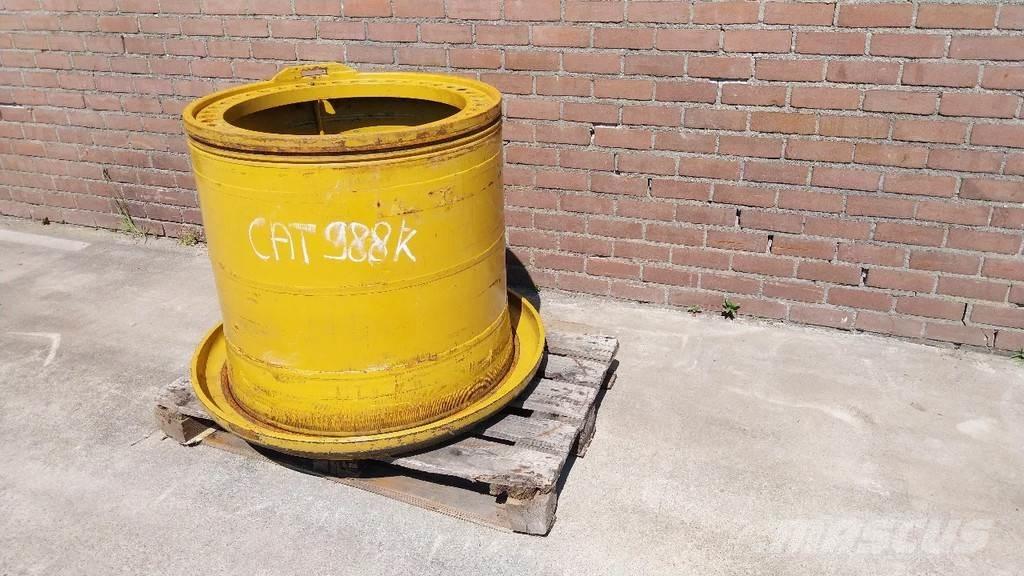 CAT 988 rim Anvelope, roti si jante