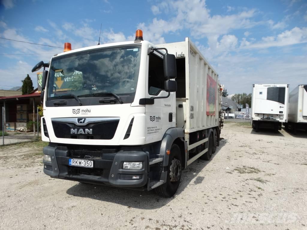 MAN 26.320 6x2-4 BL Camion de deseuri