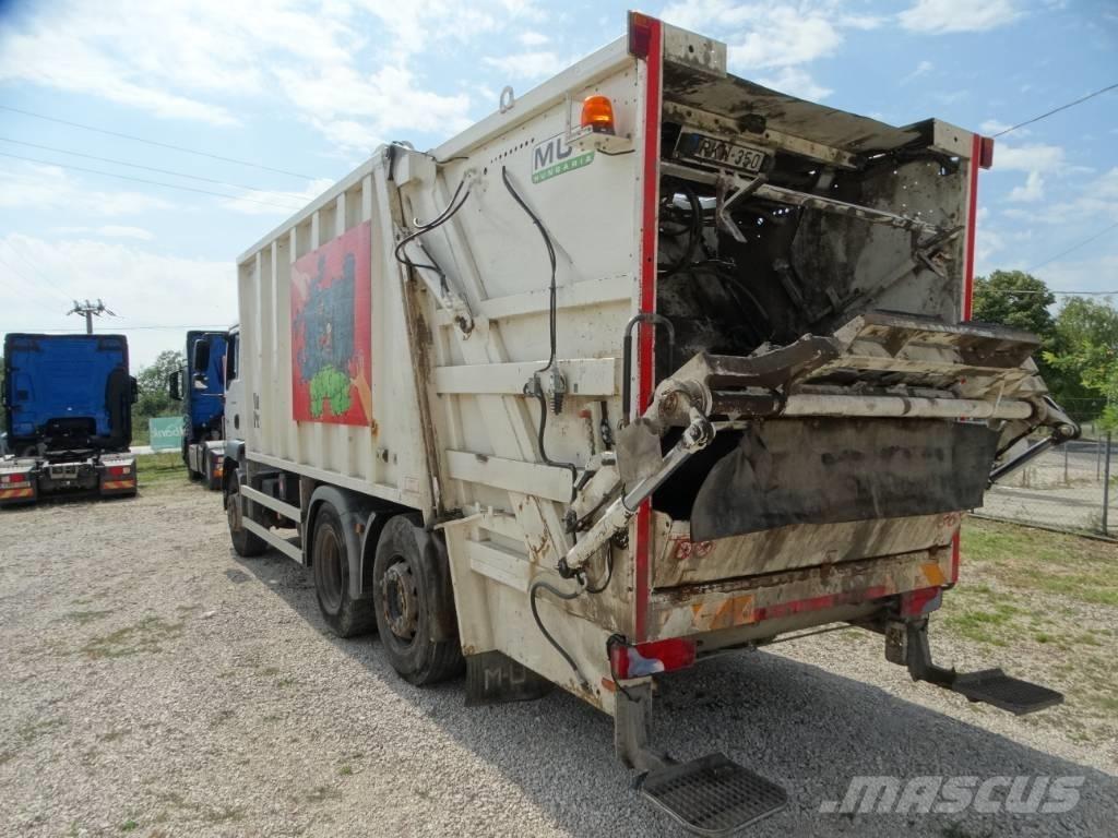 MAN 26.320 6x2-4 BL Camion de deseuri