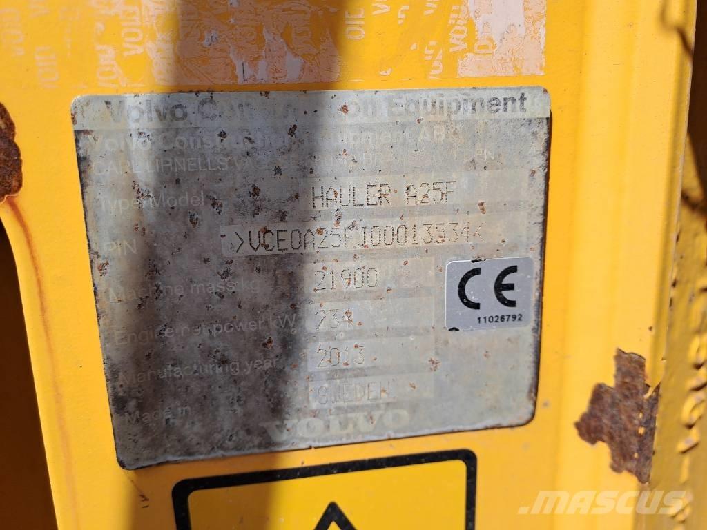 Volvo A25F Transportoare articulate