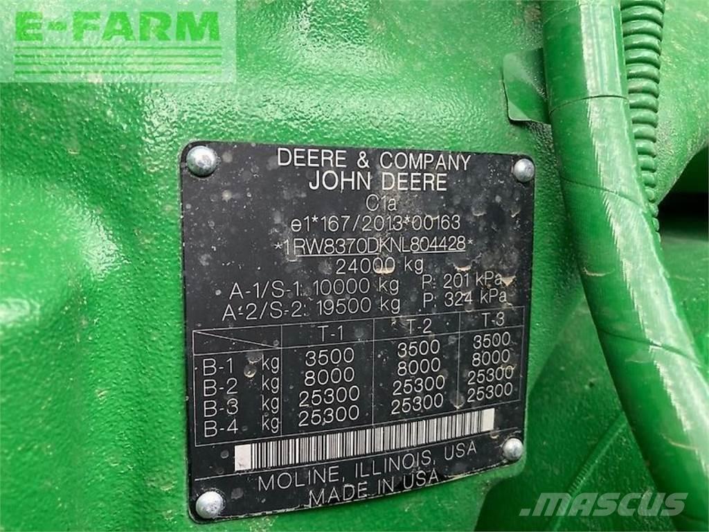 John Deere 8rx370 Tractoare