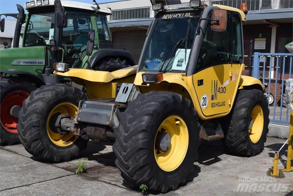 New Holland LM 430 Nacele cu brat telescopic