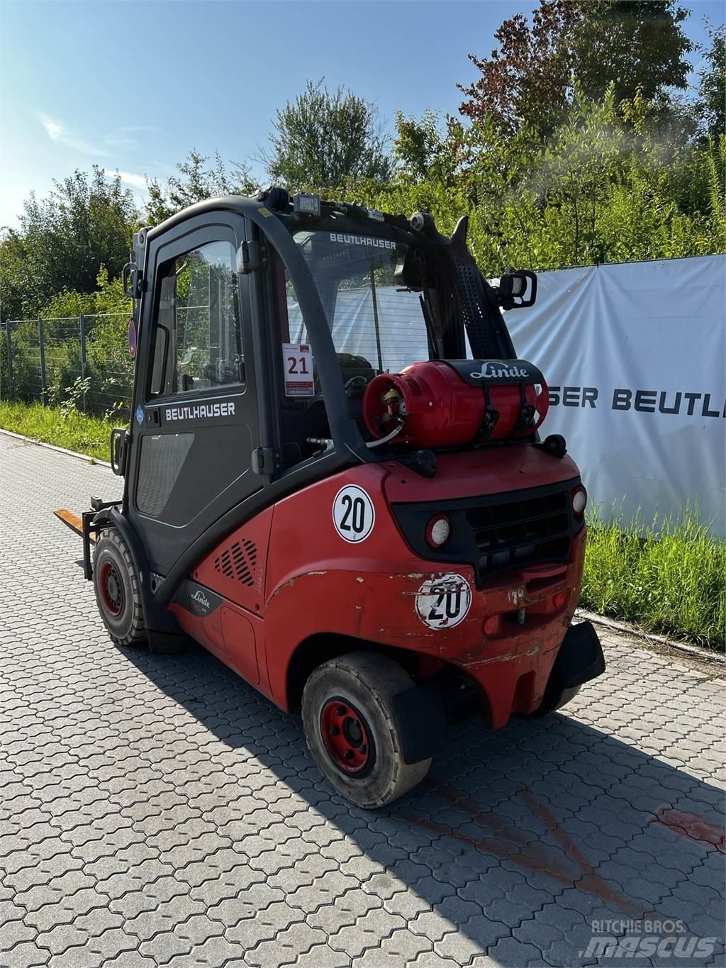 Linde H25T/600 Stivuitor GPL