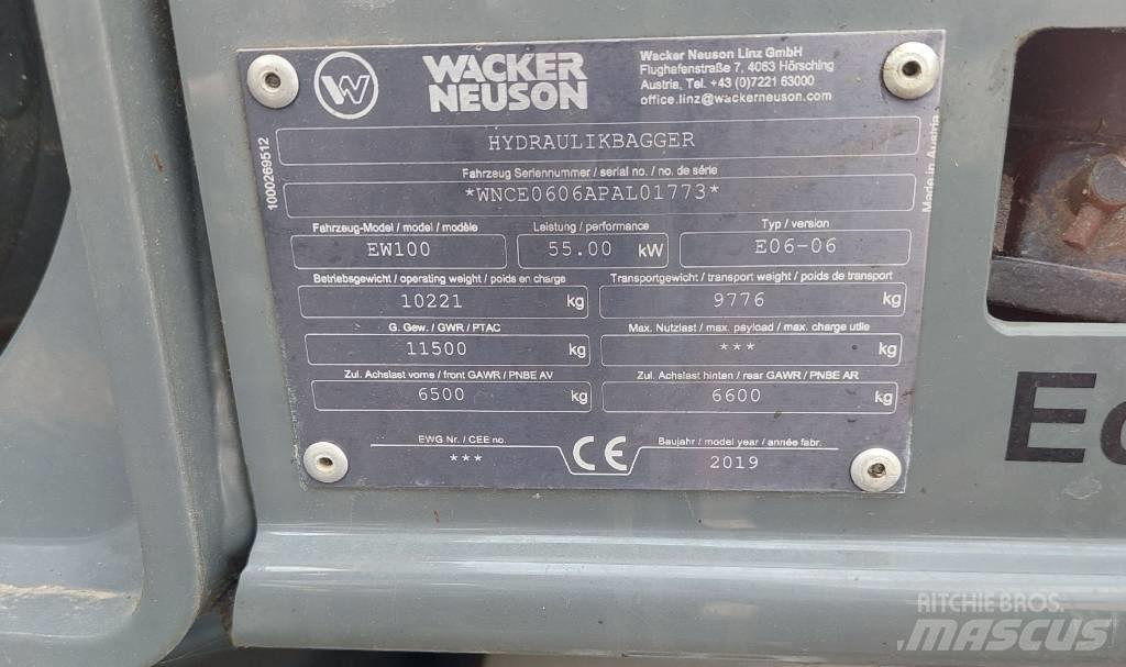Wacker Neuson EW100 Excavatoare cu roti