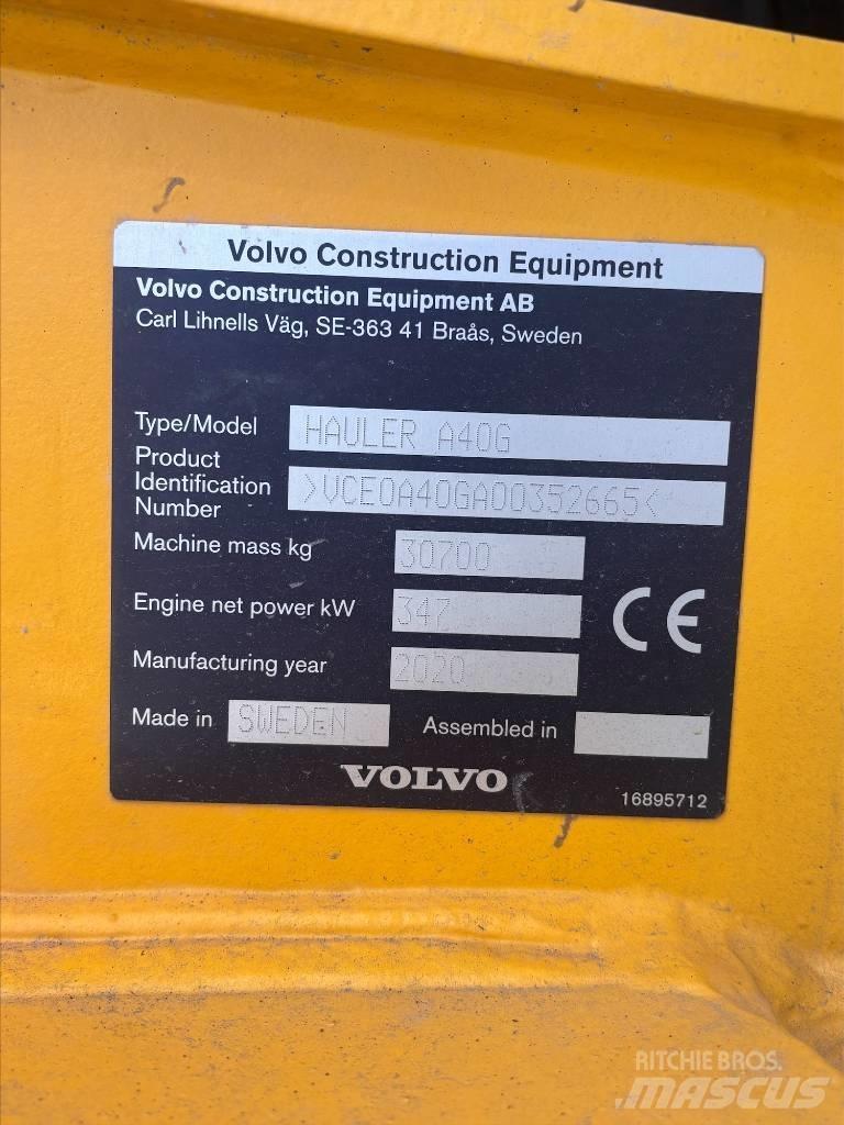 Volvo A40G Transportoare articulate