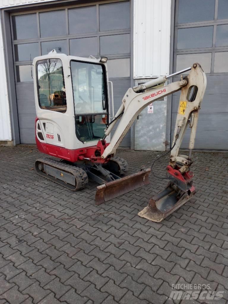 Takeuchi TB 216 Mini excavatoare < 7t