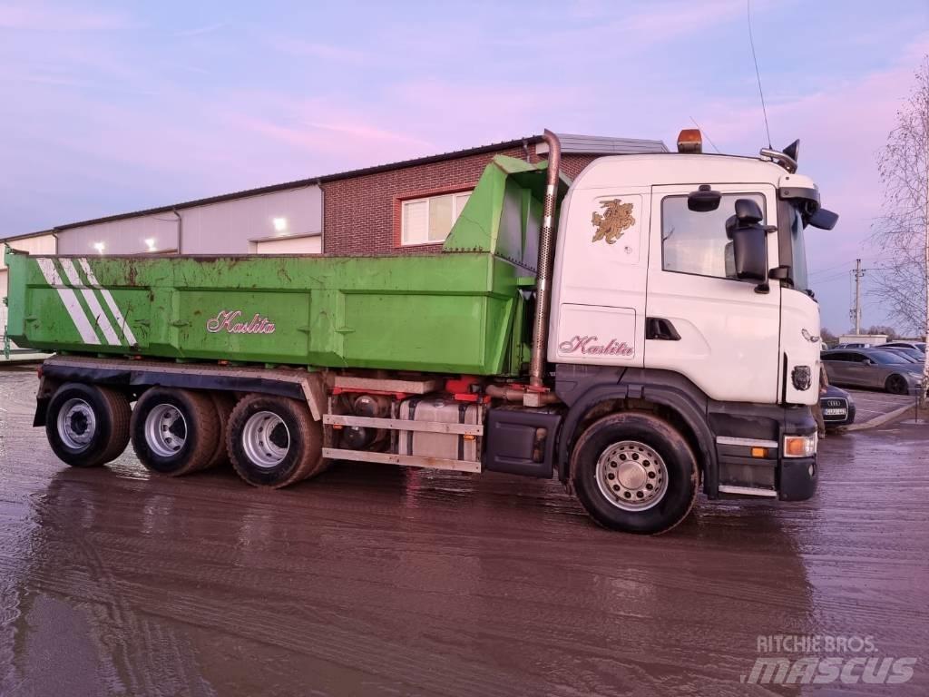Scania R 480 8X4 Camion cu incarcator